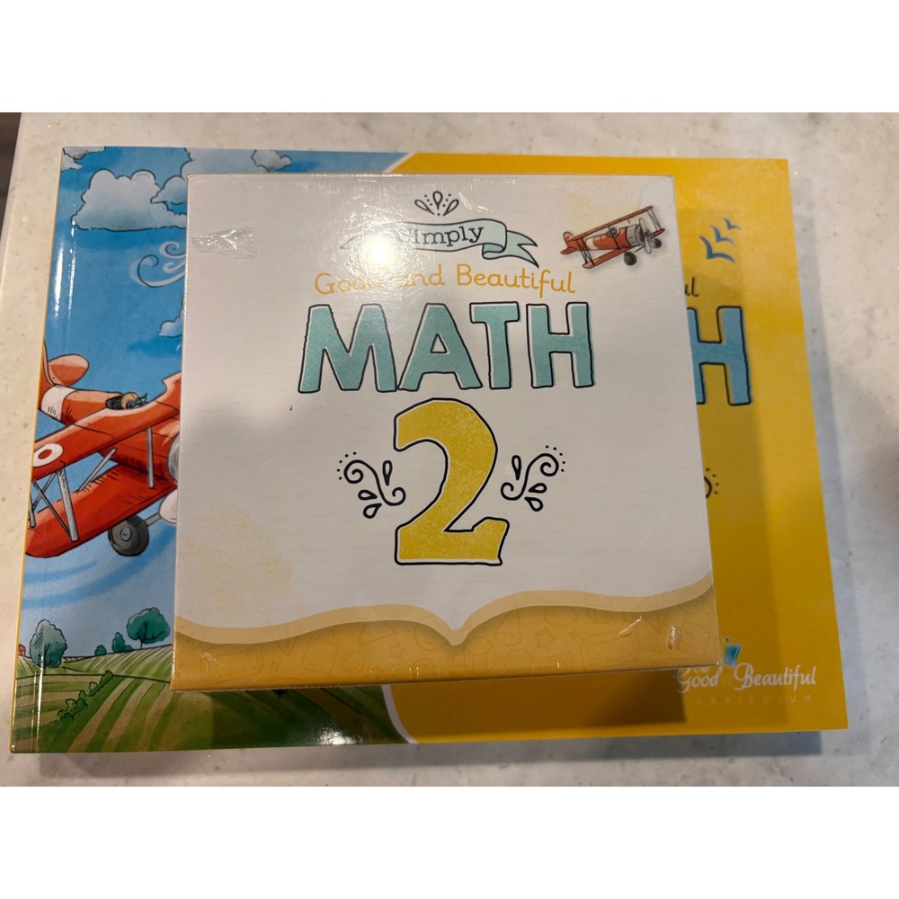 The Good and the Beautiful Simply Math Level 2 Course Book and Sealed Math kit